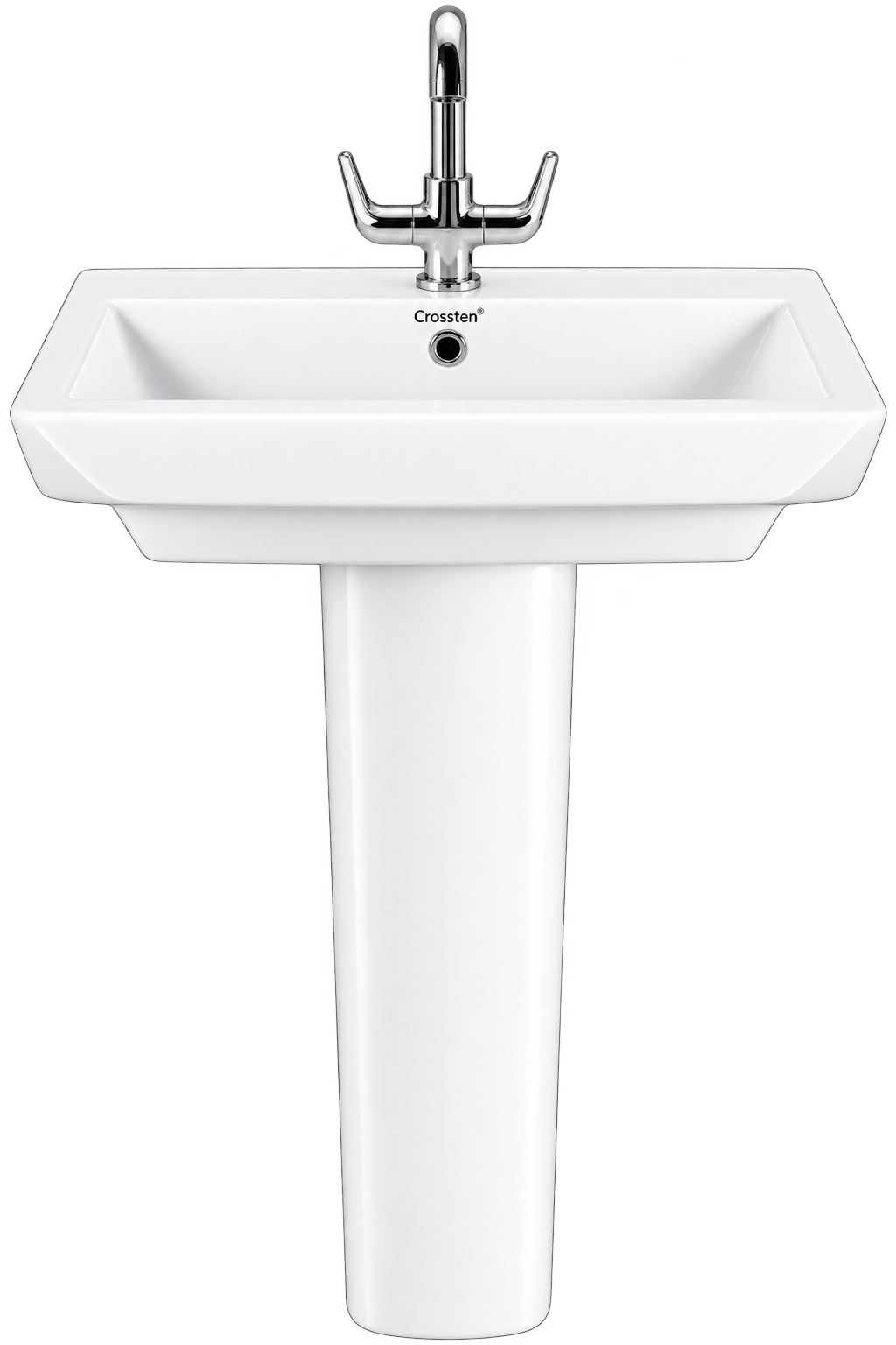 Boxy Full Pedestal Basin Set