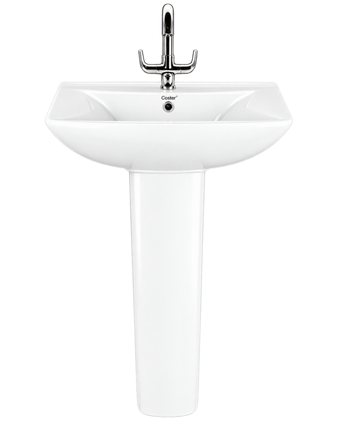 Cubic Full Pedestal Basin Set