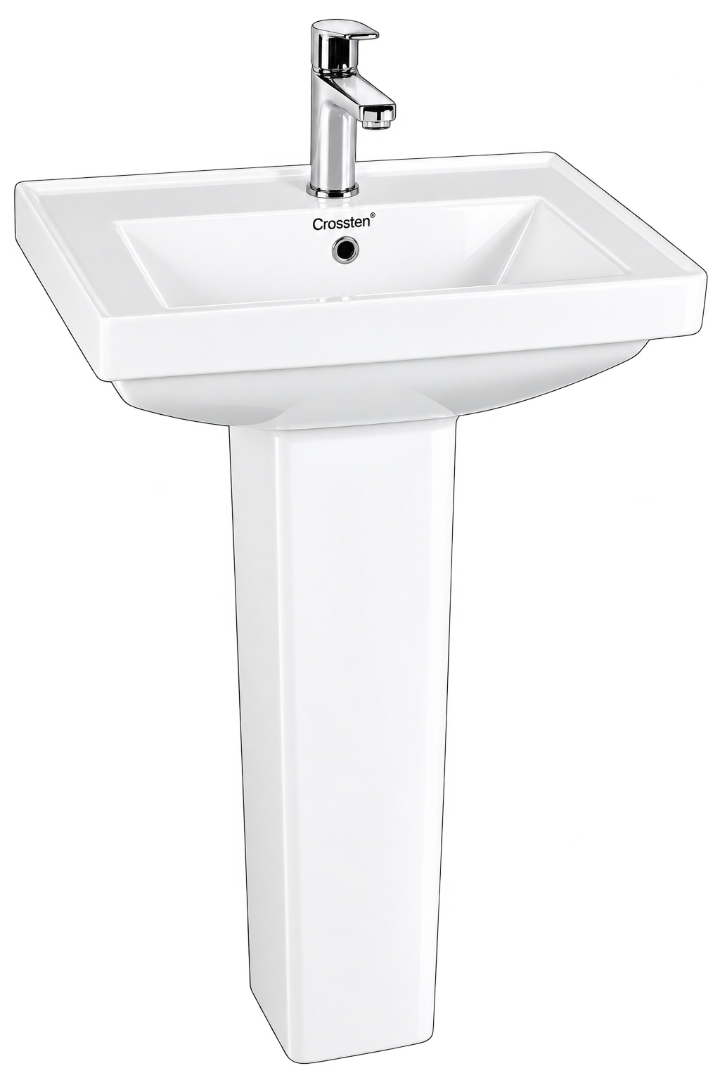 Ornate Full Pedestal Basin Set