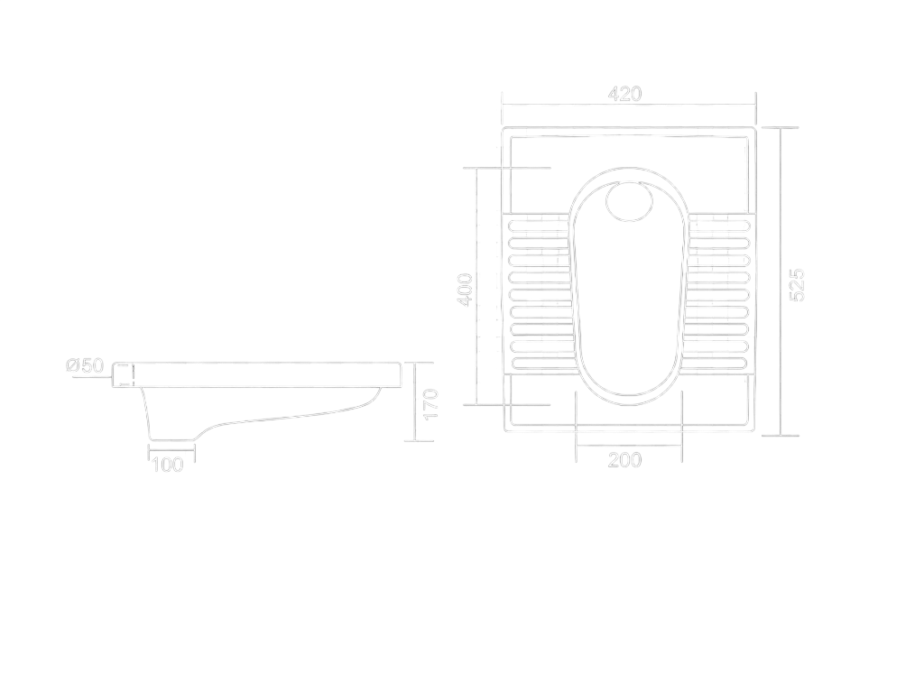 City Pan Technical Dimensions